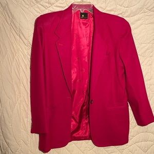 Lizsport Christmas Red Blazer